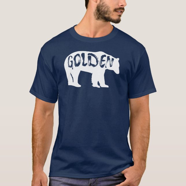 T-shirt Golden Colorado Bear (Devant)