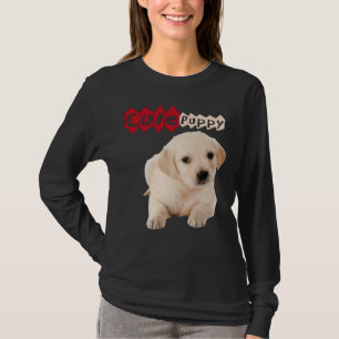 T-shirt Golden Cute Labrador Retriever Puppy