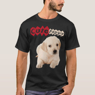 T-shirt Golden Cute Labrador Retriever Puppy
