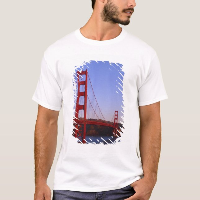 T-shirt Golden Gate Bridge, San Francisco, Californie, 2 (Devant)