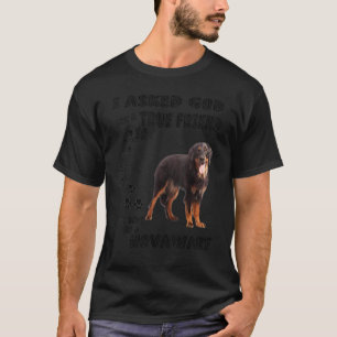 T-shirt Golden Hovawart Dit Maman, Travailler Chien Papa A