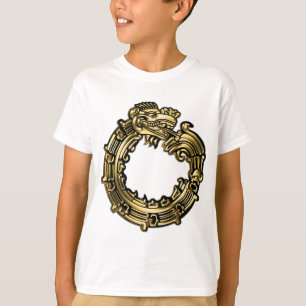 T-shirt Golden Quetzalcoatl