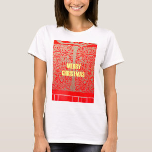 T-shirt Golden Red Blanche