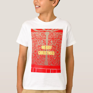 T-shirt Golden Red Blanche