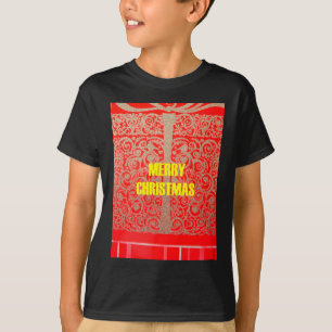 T-shirt Golden Red Blanche
