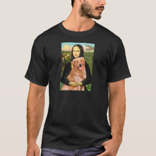 T-shirt Golden Retriever 2 - Mona Lisa