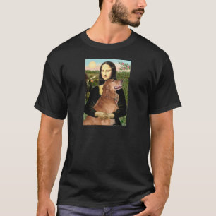 T-shirt Golden Retriever 3 - Mona Lisa