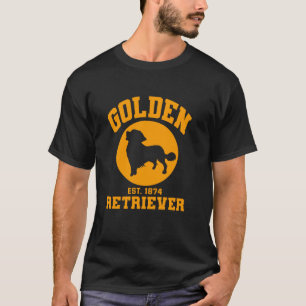 T-shirt Golden Retriever depuis 1874 Amateur de Chien Vint