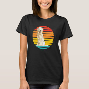 T-shirt Golden Retriever Dog Mama Présente, Golden Retriev