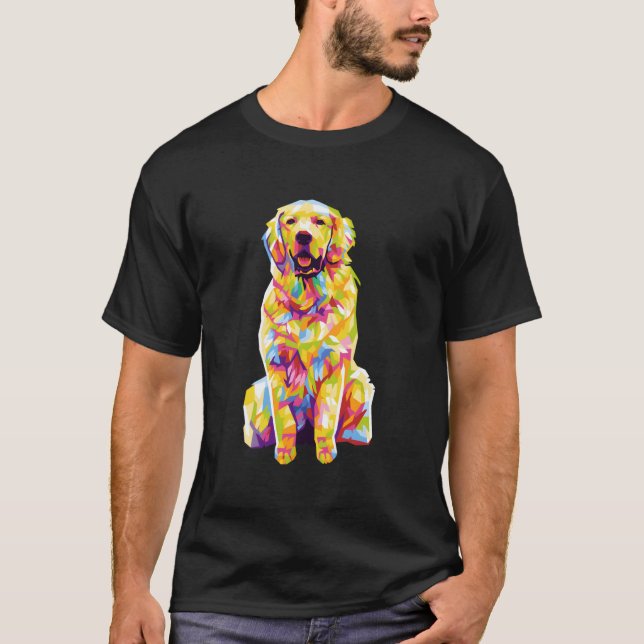 T-shirt Golden Retriever For Golden Retriever (Devant)