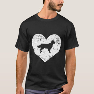 T-shirt Golden Retriever Heart Premium