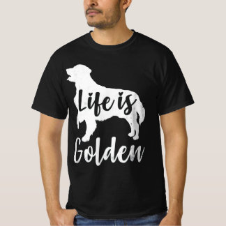T-shirt Golden Retriever Life est un Amoureux des chiens d