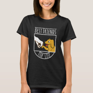 T-shirt Golden Retriever Meilleurs amis pour chien de vie