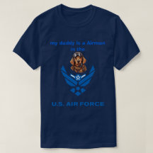 Golden Retriever My Airman Daddy
