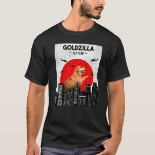 T-shirt Golden Retriever Tshirt, Funky Golden Retriever Pr