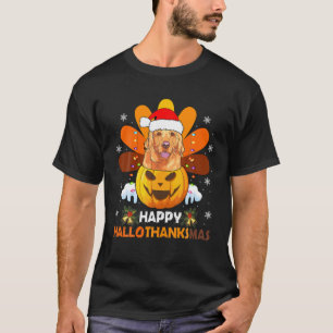 T-shirt Golden Retriever Turquie Hallo-Thank Mas Thanksgiv