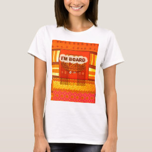 T-shirt Golden Rouge Africain couleurs traditionnelles Amu