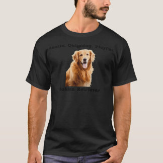 T-shirt Golden rs cool chocolate lab 