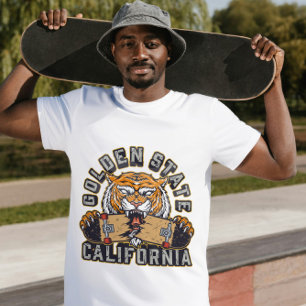 T-shirt Golden State California Skate