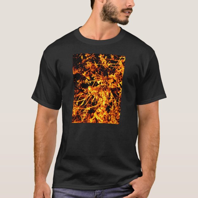 T-shirt Golden virus science-fiction (Devant)
