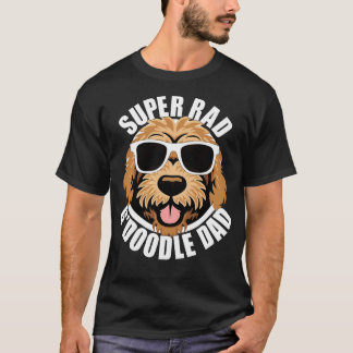 T-shirt Goldendle Chien Papa Drôle Mens Fête des pères