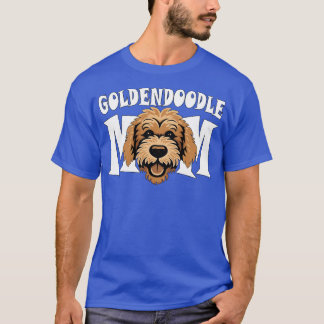 T-shirt Goldendle Maman mignonne Chien Fête des mères Fête