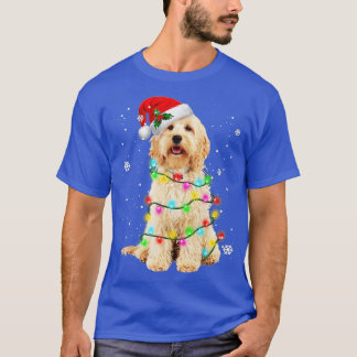 T-shirt Goldendoodle Chien Arbre Chandail de Noël Xmas Pet