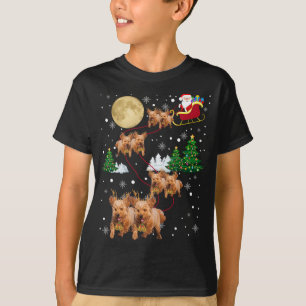 T-shirt Goldendoodle Chien Arbre Chandail de Noël Xmas Pet