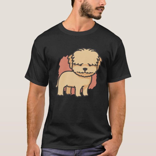 T-shirt Goldendoodle dog (Devant)