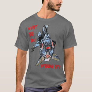 T-shirt Goldfish Et Amusants Qu'Êtes-Vous En Train De Cite