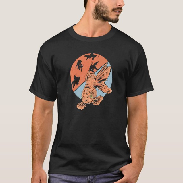 T-shirt Goldfish Underwater Fish  Aquarist Fishkeeping (Devant)