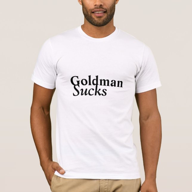 T-shirt Goldman suce (Devant)