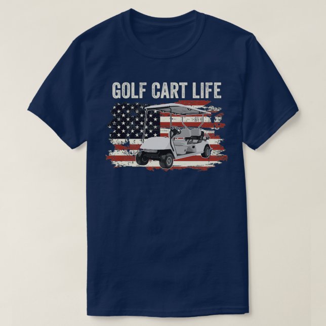 T-shirt Golf Cart Life (Design devant)
