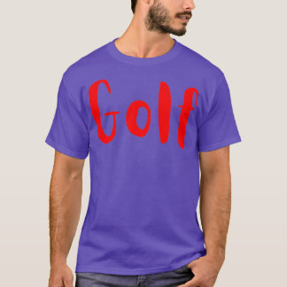 T-shirt Golf Casquette de baseball Golf Golfeur 1
