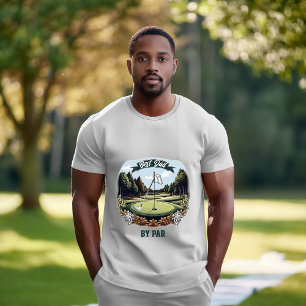 T-shirt Golf Club et Ball Best Papa par Par
