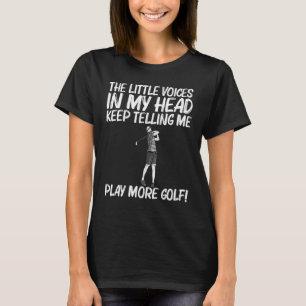 T-shirt Golf cool Art Pour Hommes Femmes Golf Club Ba