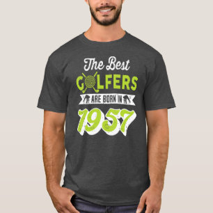 T-shirt Golf de 65 ans Golfing Golf 1957 65e