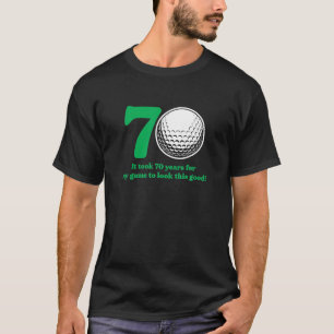 T-shirt Golf de 70 ans Golfing Golf 1953 70e anniversaire