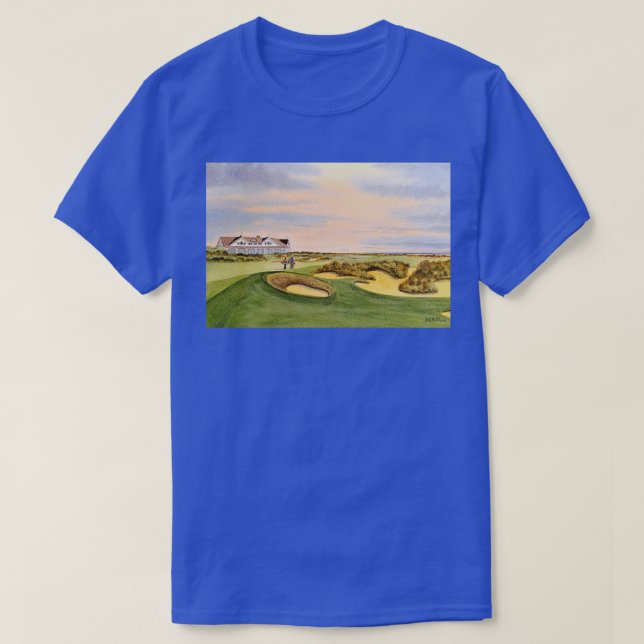 T-shirt Golf de l'océan de l'île de Kiawah (Design devant)