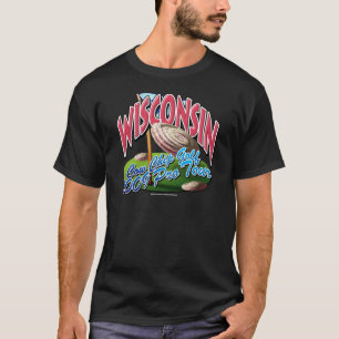T-shirt Golf de puce de vache au Wisconsin