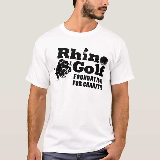 T-shirt Golf de rhinocéros (Devant)