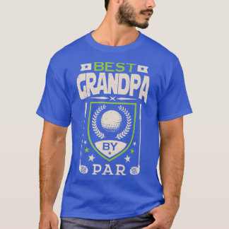 T-shirt Golf Grand-Père Par Par Par Funny Grand-Père Golfe