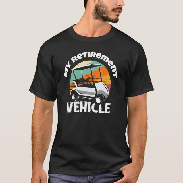 T-shirt Golf Grandparents Golfer Grandma Retirement (Devant)
