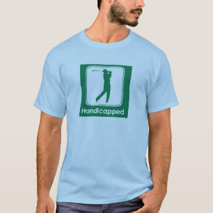 T-shirt Golf handicapé