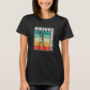 T-shirt Golf Lecteur Shot Golf Golf Humour Drive Responsi