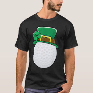 T-shirt Golf Leprechaun Funny Lucky Jour de la Saint Patri