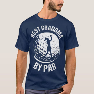 T-shirt Golf Lover Meilleure Grand-mère Par Par I