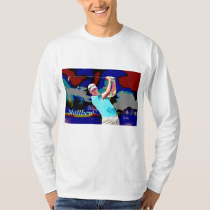 T-shirt golf manche longue à l'effigie de Matthew Wolff