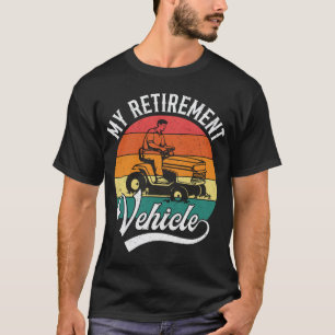 T-shirt Golf Panier Mon véhicule de retraite Drôle retrait