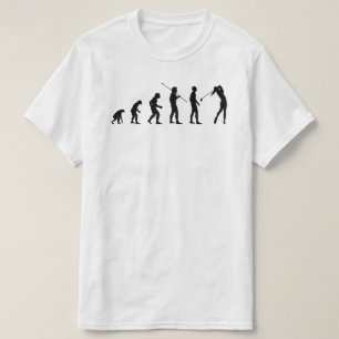 T-shirt Golf Player Evolution ・ Funny Golfer Meme Bv